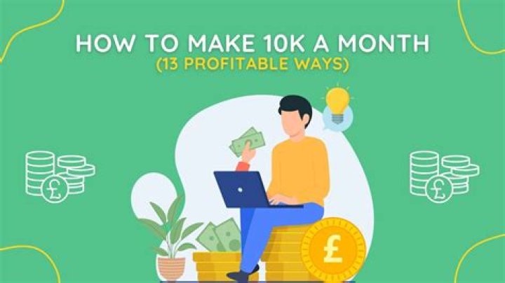 How can I make 10K online?