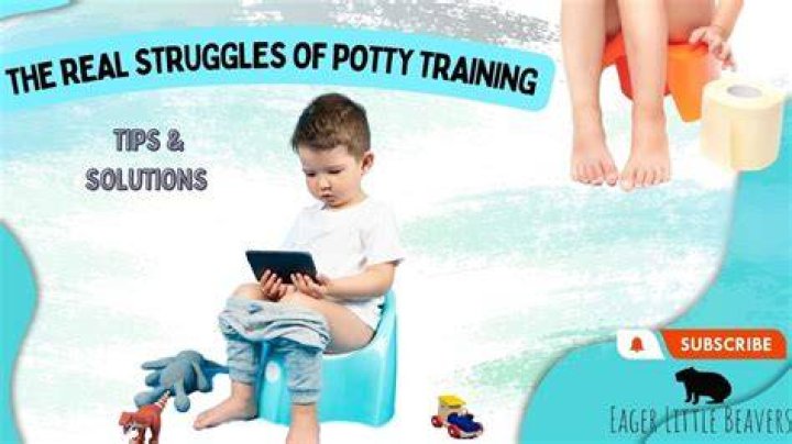 How do you potty train a resistant toddler?