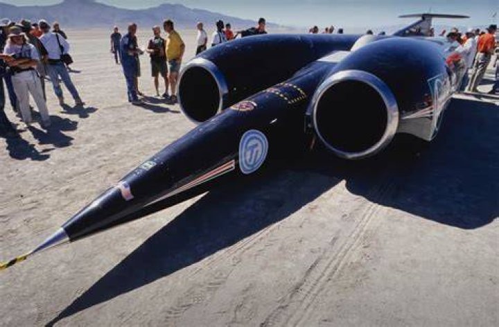 How fast does the Thrust SSC go 0 to 60?