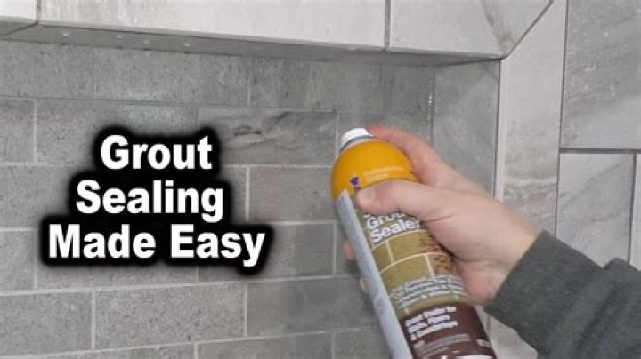 How long do you have to stay off grout?