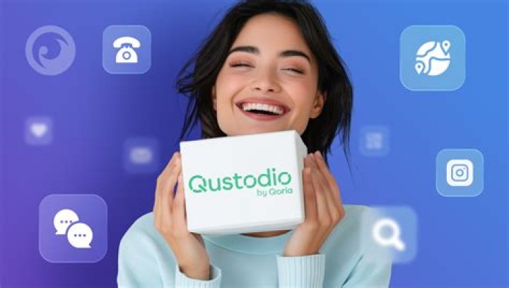 What social media does Qustodio monitor?