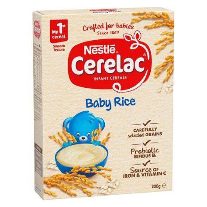 Which baby cereal has no arsenic?